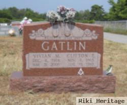 Clifton E Gatlin