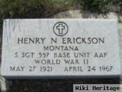 Henry N Erickson