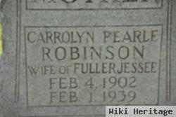 Carolyn Pearle Robinson Jessee