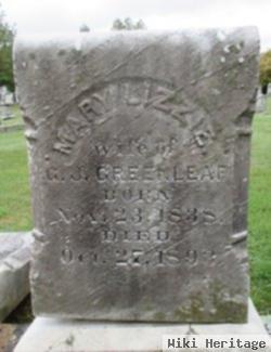 Mary Lizzie Hodgdon Greenleaf