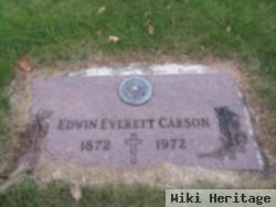 Edwin Everett "ed" Carson