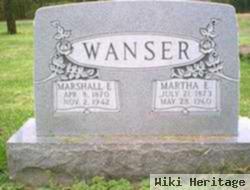 Martha E Wanser