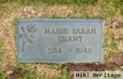 Marie Sarah Grant