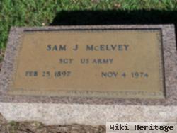 Sam J Mcelvey