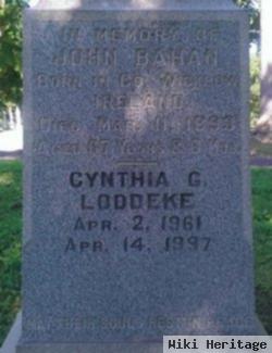 Cynthia G Loddeke