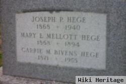 Joseph Pittman Hege