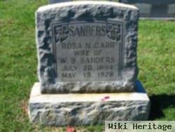 Rosa N Carr Sanders