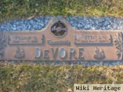 Etta D Devore