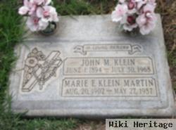 Marie Frances Wolf Klein Martin