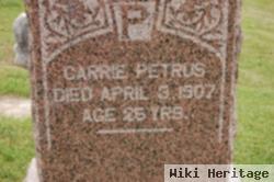 Caroline Louise "carrie" Stenerson Petrus