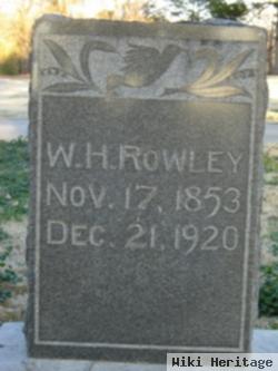 W. H. Rowley