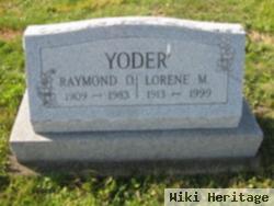 Raymond O. Yoder