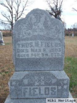 Thomas Monroe Fields, Sr