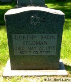 Dorothy Balin Feldman