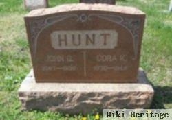 Cora Kinzer Hunt