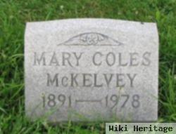 Mary Coles Mckelvey