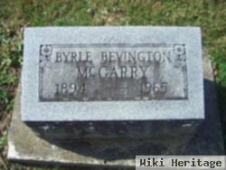 Byrle Bevington Mcgarry