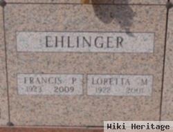 Francis Peter "frank" Ehlinger