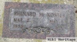 Rhinard H Koster