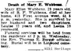 Mary Ellen Harper Wubbens