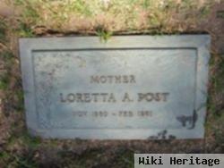 Loretta A. "lottie" Null Post