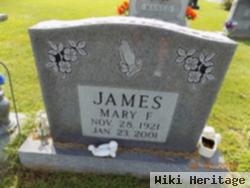 Mary F James