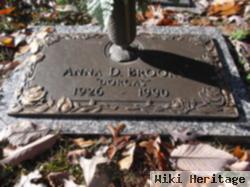 Anna D "dorcas" Brooks