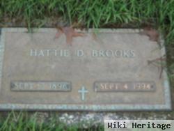 Hattie E Downing Brooks