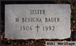 Sr M Benigna Bauer