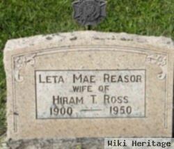 Leta Mae Reasor Ross