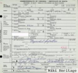 Pvt Elmer Willis King