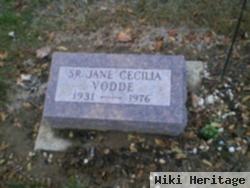 Sr Jane Cecilia Vodde