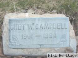 Chester William "chet" Campbell