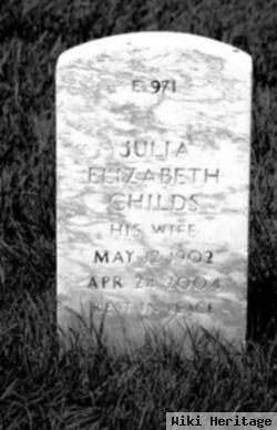 Julia Elizabeth Childs
