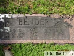 John G. Bender