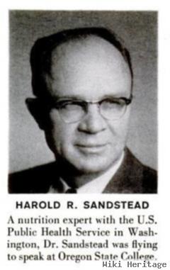 Dr Harold Russell Sandstead