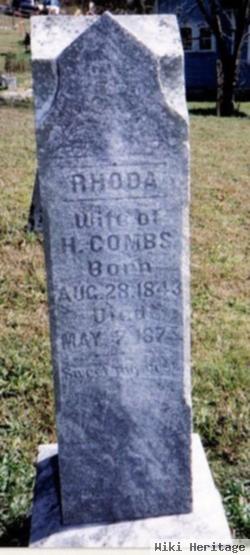 Rhoda Wolfe Combs