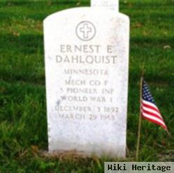 Ernest E Dahlquist