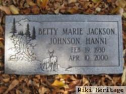 Betty Marie Jackson Hanni