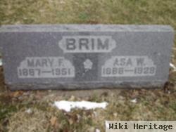 Mary F Brim