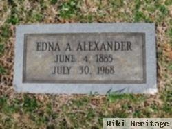 Edna A Hutzell Alexander