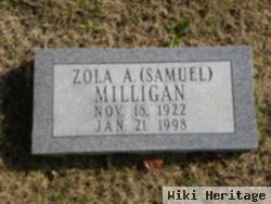 Zola A Samuel Milligan