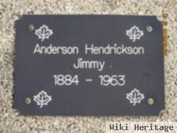 Anderson "jimmy" Hendrickson