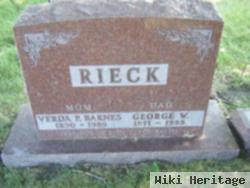 Verda P Barnes Rieck