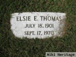 Elsie Elzey Thomas