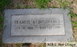 Francis A "frank" Boudreaux