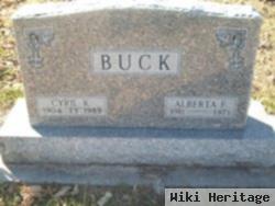 Alberta F. Buck