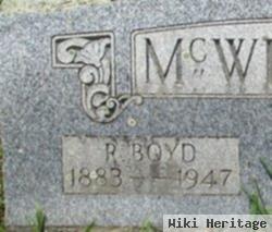 Robert Boyd Mcwilliams