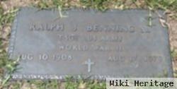 Ralph John Benning, Sr