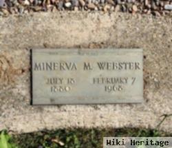 Minerva M Webster